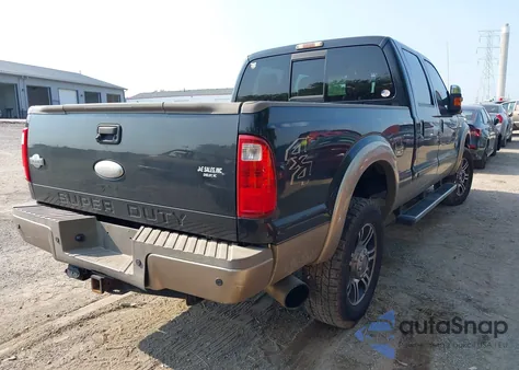2012 Ford F-250 Lariat из США, поврежденный, VIN 1FT7W2BT0CEB13812